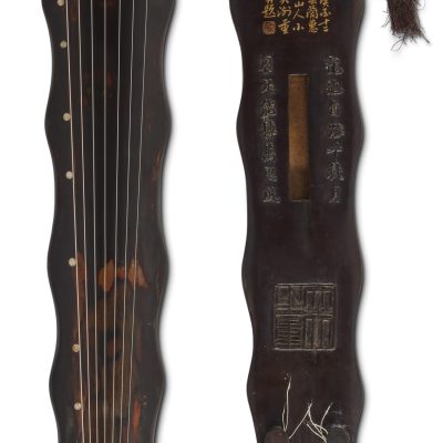 清王宗璟製滄海龍吟琴