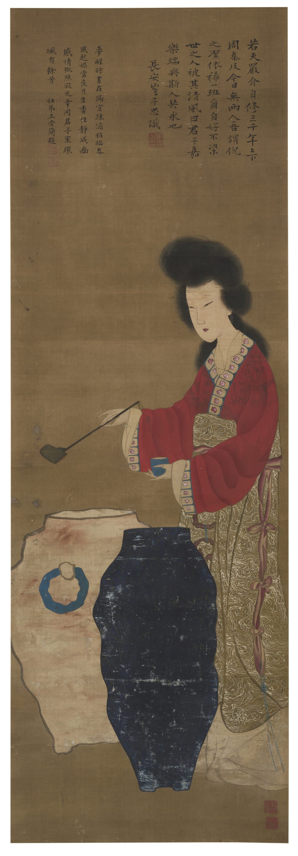 崔子忠仕女圖