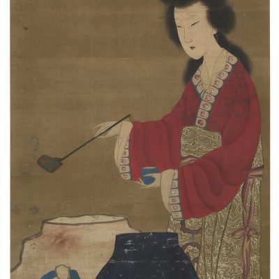 崔子忠仕女圖