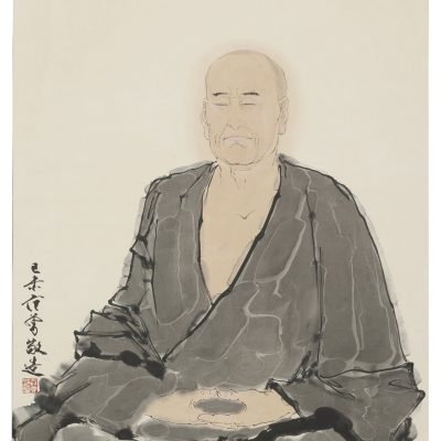 范曾唐鑒真大和尚像