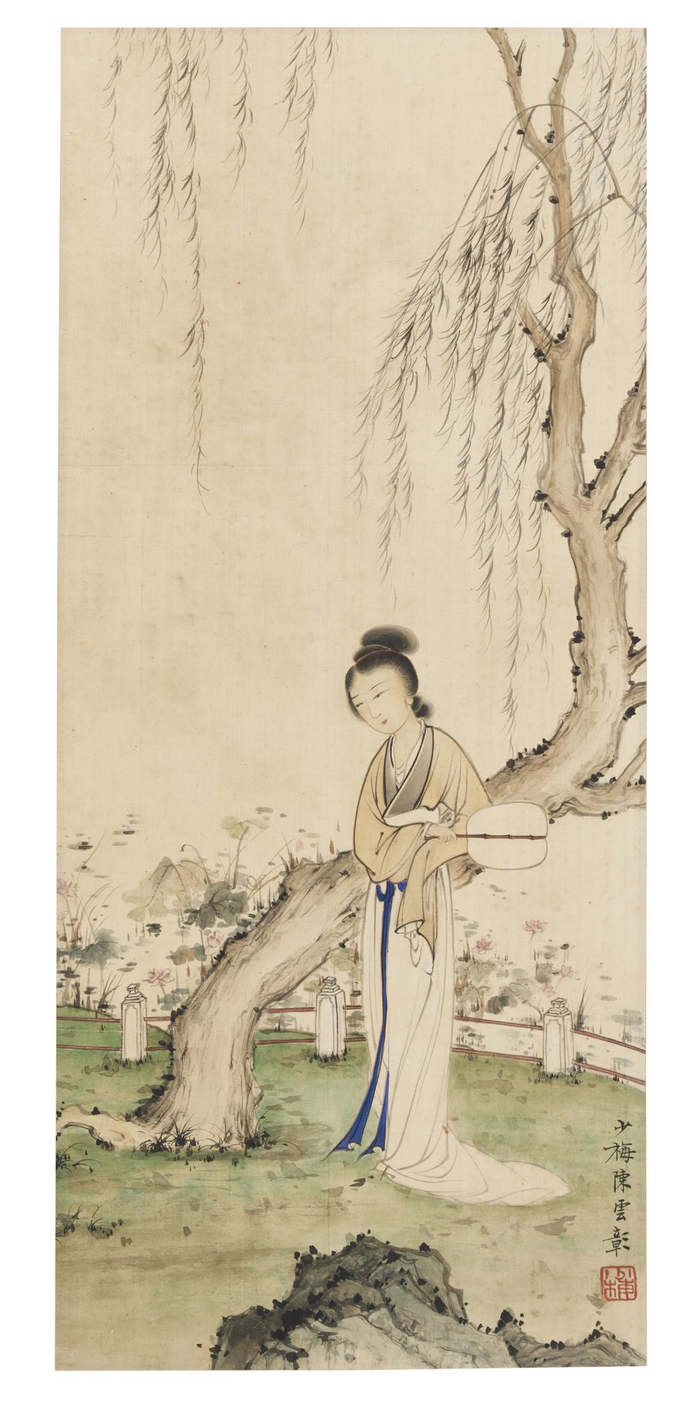 陳少梅仕女圖