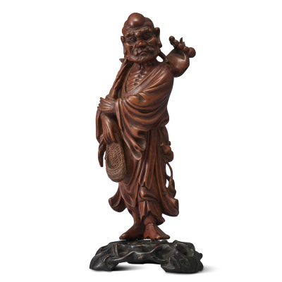 清黃楊木雕羅漢